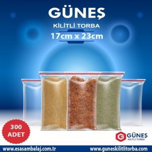 17×23 Kilitli Torba 300 Adet